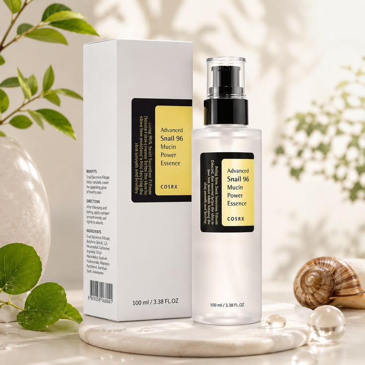 COSRX Advanced Snail 96 Mucin Power Essence 100ml – Hydrating & Repairing Korean Skincare Essence