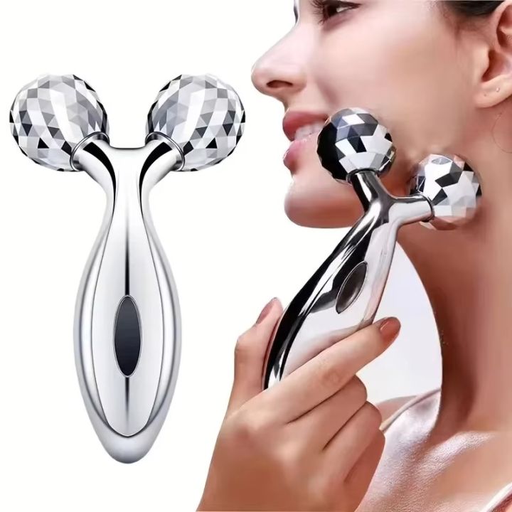 3D Facial Roller Massager Tool – Skin Lifting & Anti-Aging Face Massager